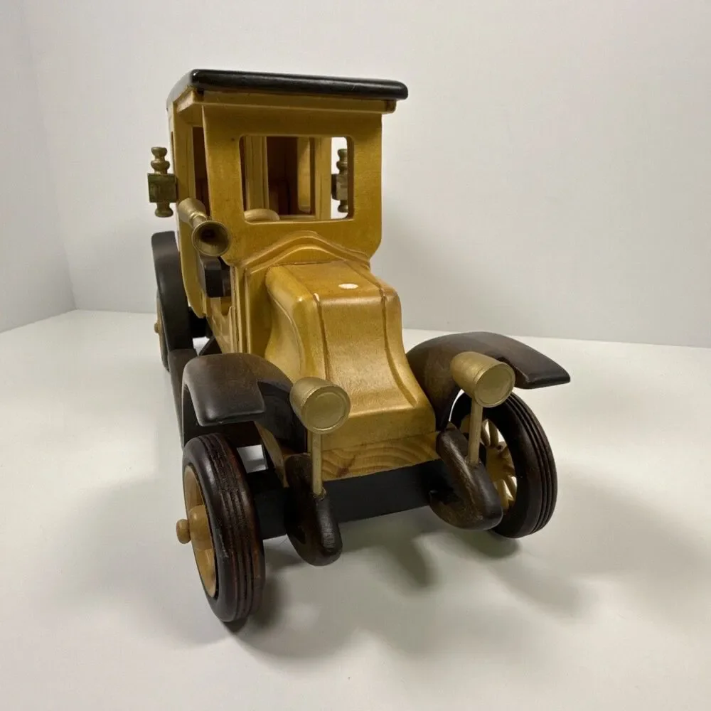 Old Model Wooden Car 